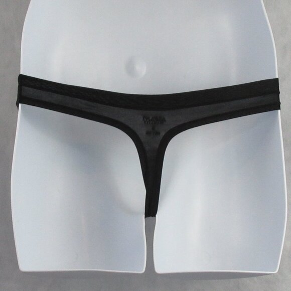 Alfani Women's 1-Pack Ultra Soft Thong Panty Underwear, Classic Black, Medium - Picture 2 of 4